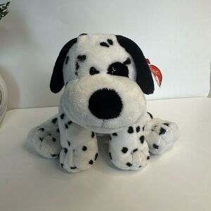 TY 2010 Pluffies - DOTTERS the Dalmatian Dog 9” - not boxed